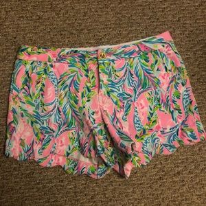 Lilly Pulitzer buttercup stretch shorts
